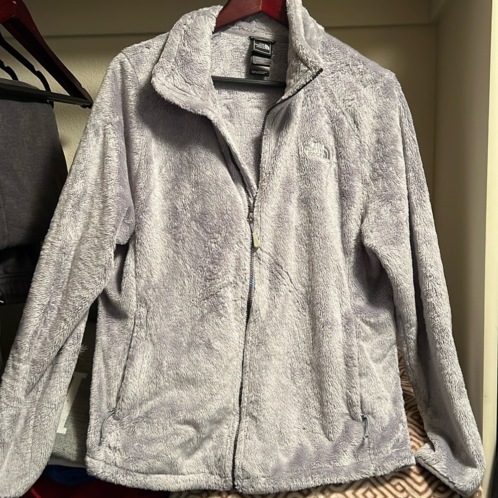 EUC Gray North Face Osito Jacket